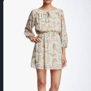 Want and Need Cream tribal dress from Nordstrom, sz S